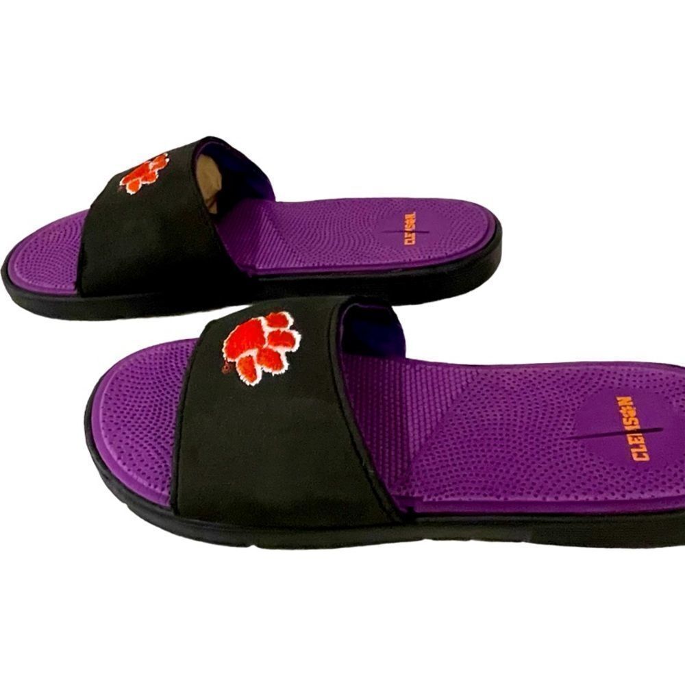Clemson Tiger Slide Sandals​​​ - Picture 4 of 6